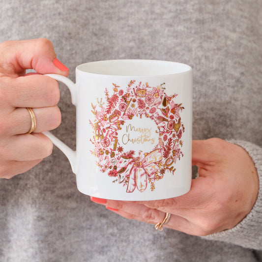 Christmas Wreath Mug