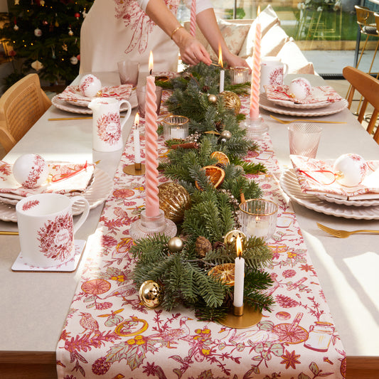 Twelve Days of Christmas Table Runner