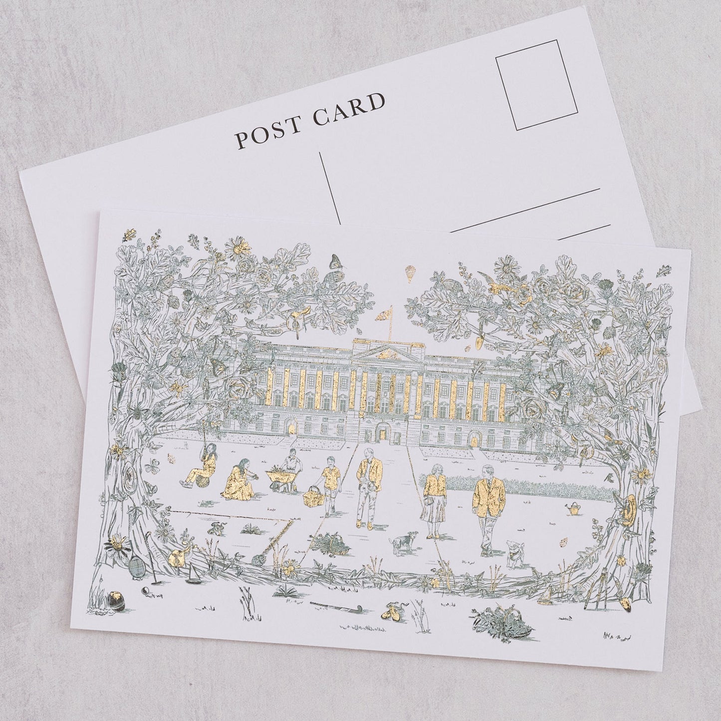 Royal Family Postcard