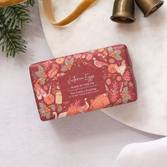 Ten Lords a Leaping Luxury Christmas Soap